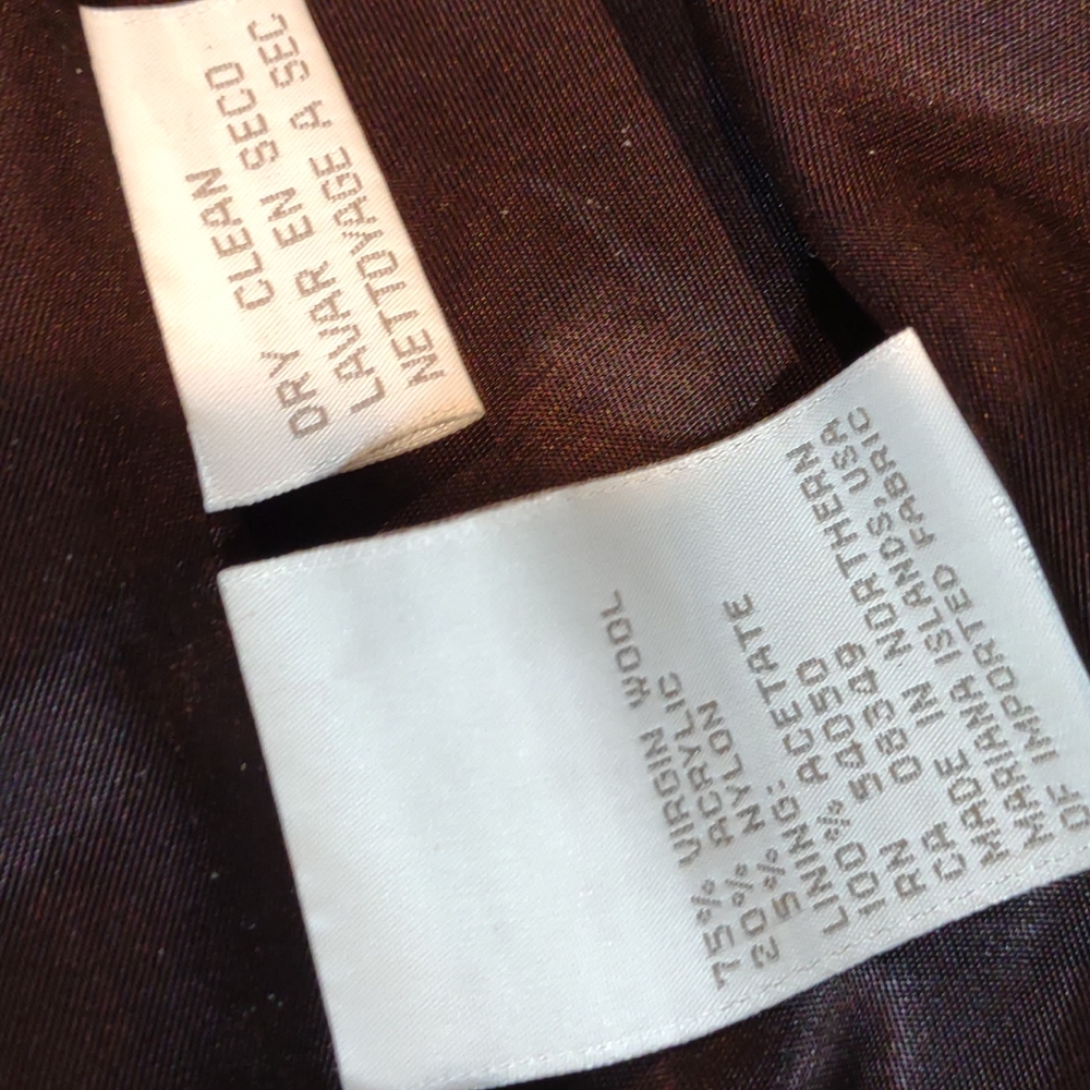 Impressive looking Woman Jacket with Removable Collar by JONES NEW YORK Size 12 - Picture 7 of 11
